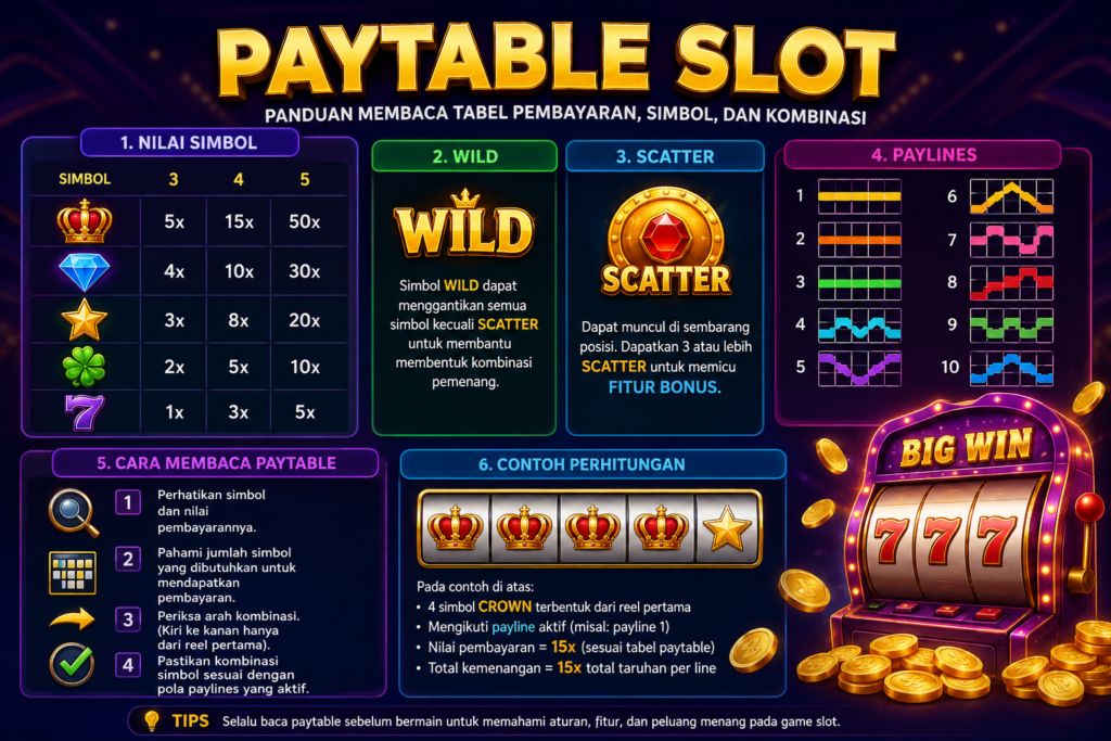 Paytable Slot