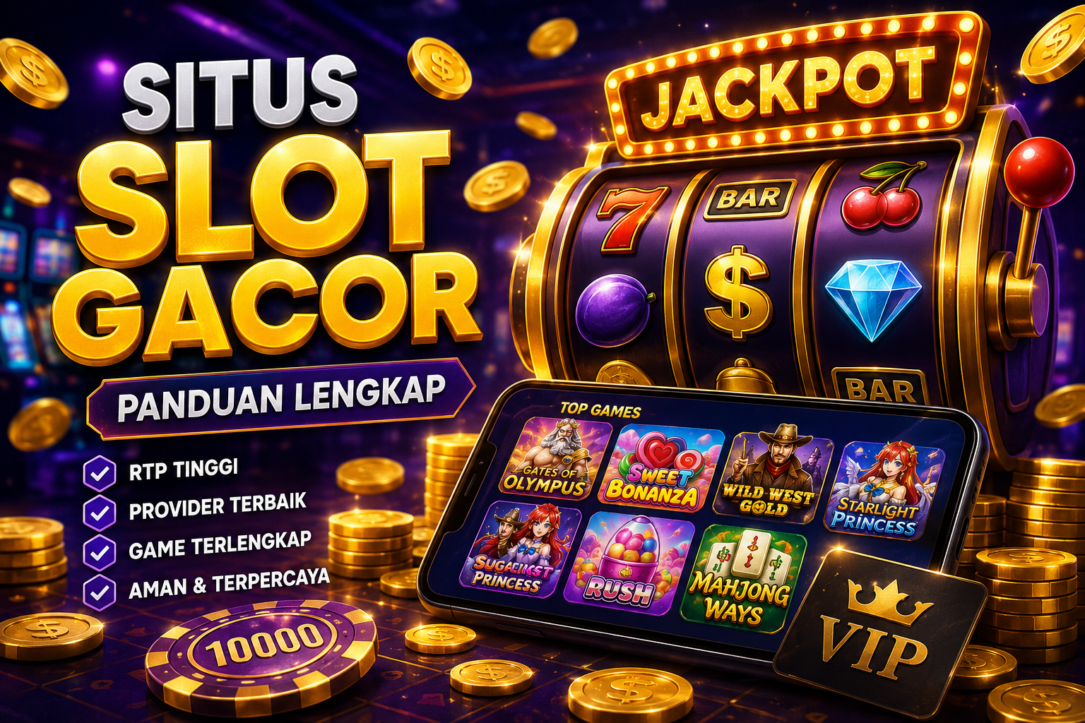 Situs Slot Gacor Panduan Memahami Game, RTP, Provider, dan Sistem Permainan Slot Online