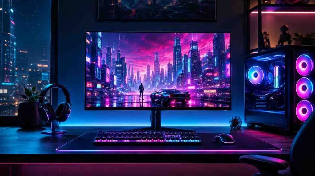 gaming wallpaper 4K PC KingOfWallpapers untuk setup gaming modern